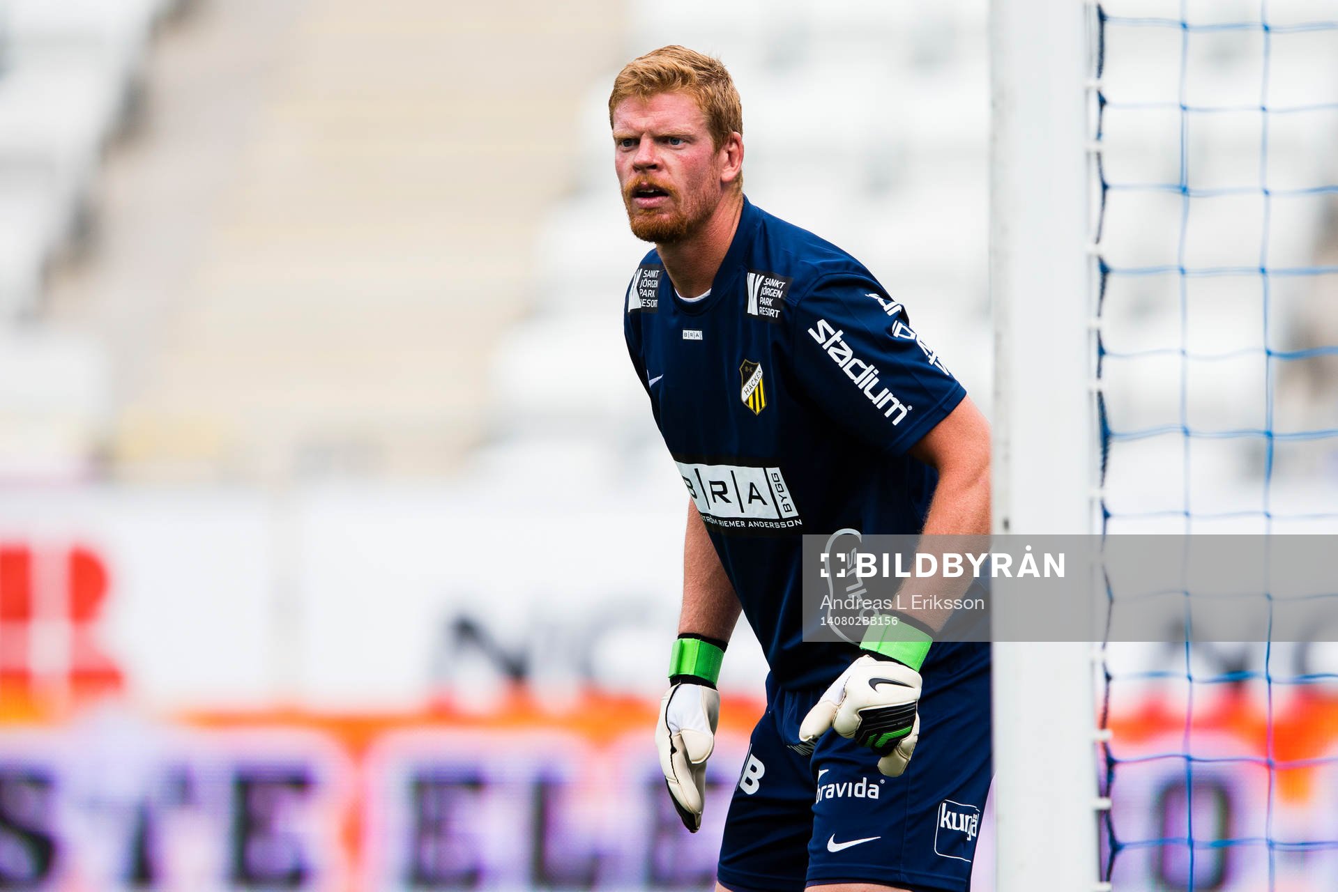 Häckens målvakt Christoffer Källqvist