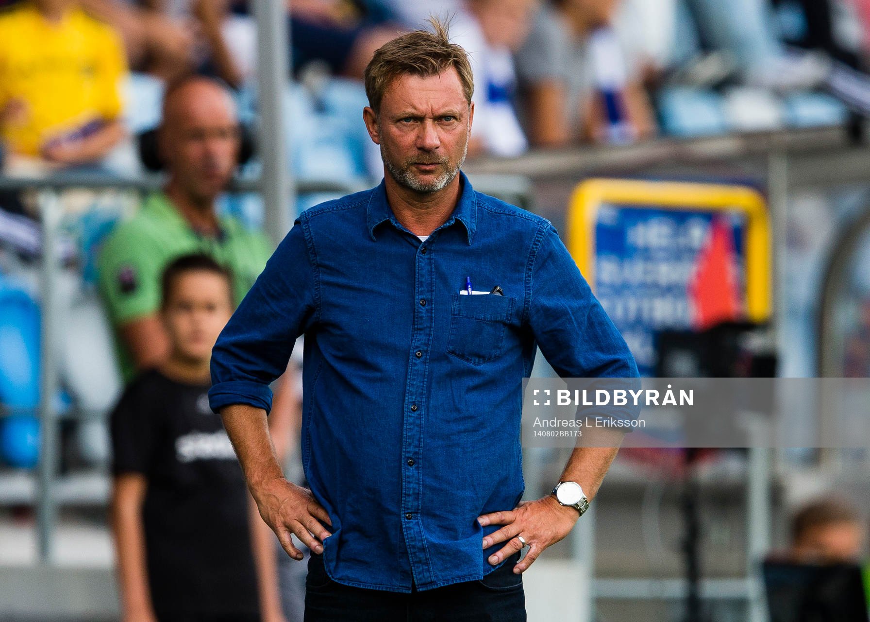 Häckens tränare Peter Gerhardsson