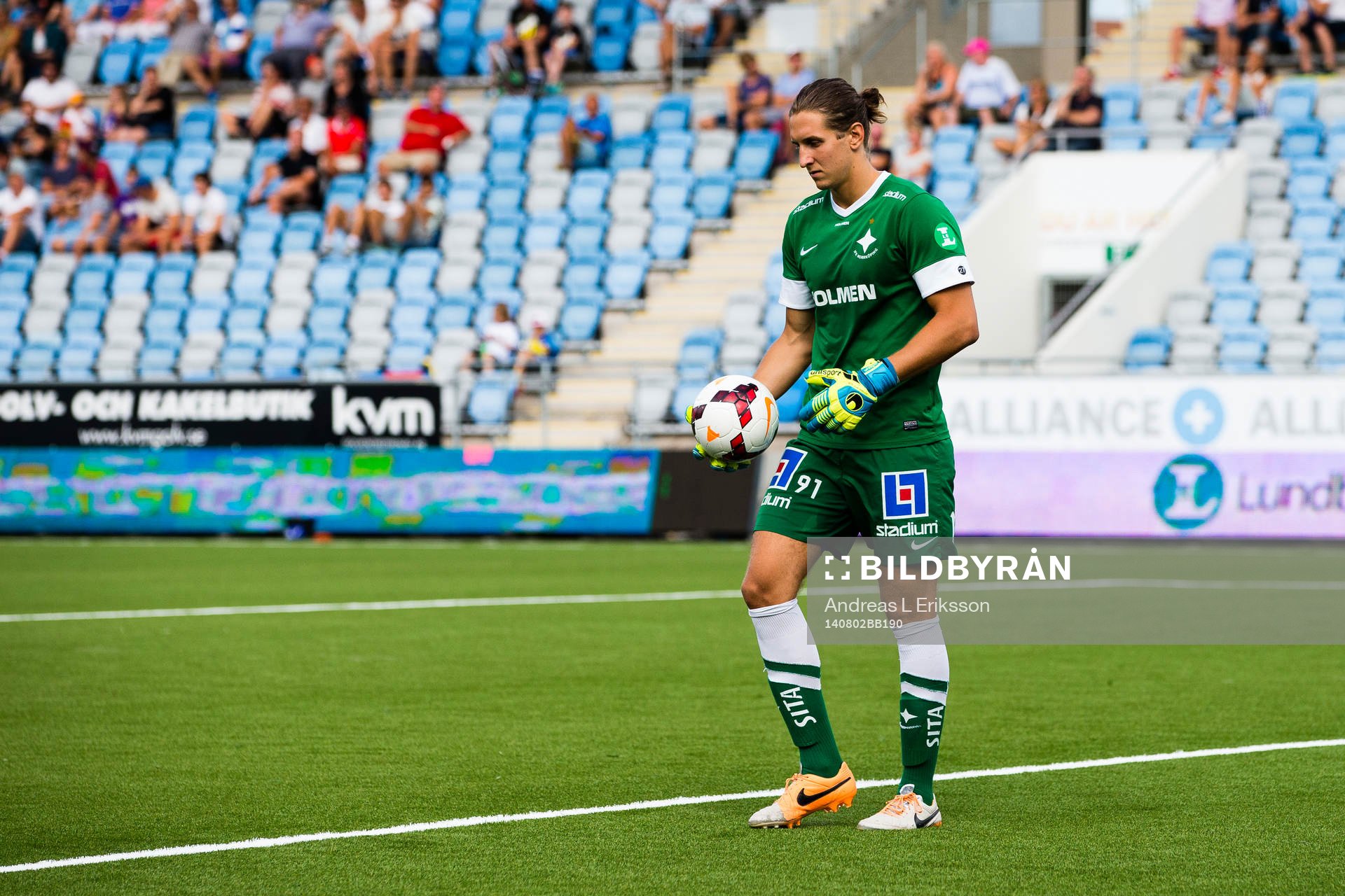 Norrköpings målvakt David Mitov Nilsson