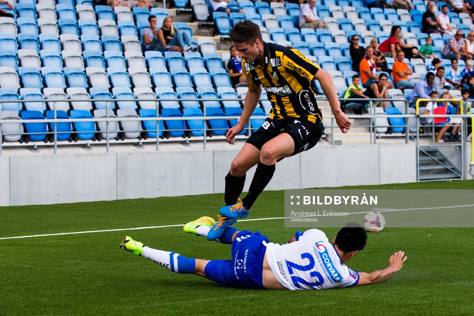 Norrköpings Christopher Meneses Barrantes med en
