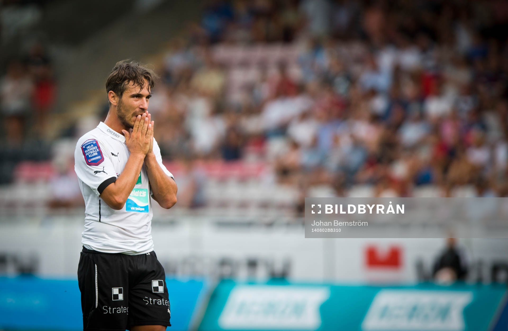 Örebros Nordin Gerzic deppar