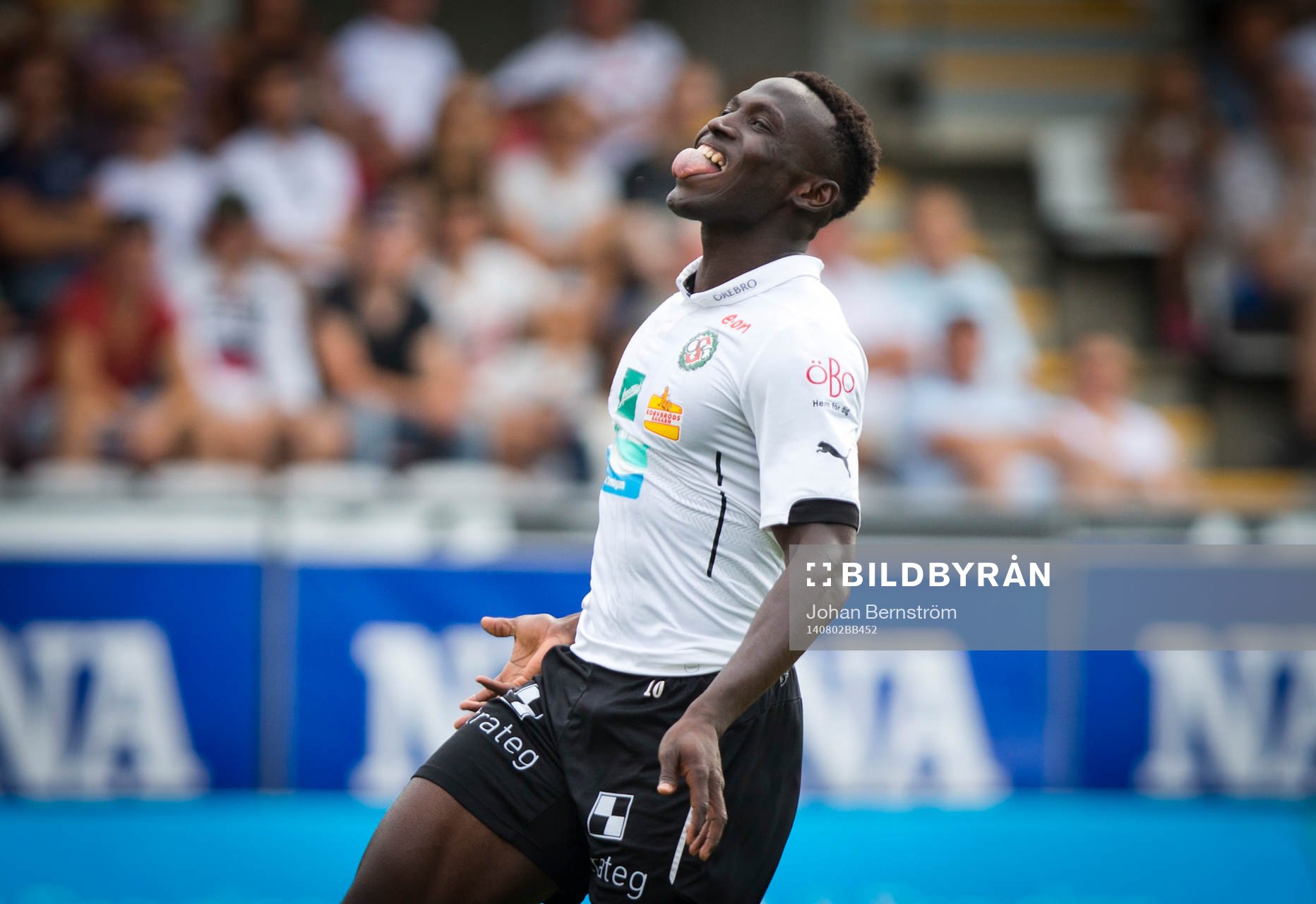 Örebros Alhassan Kamara deppar