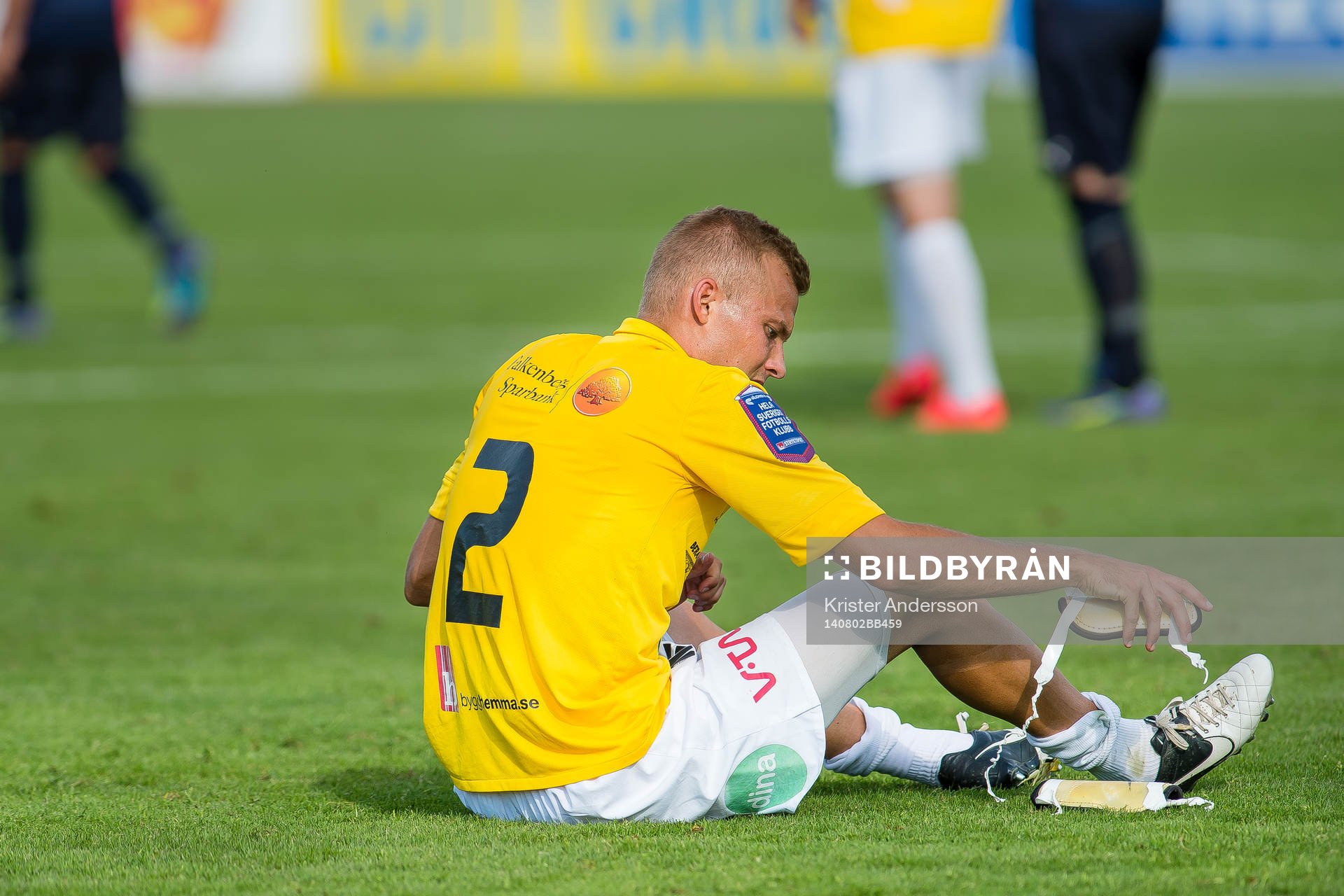 Falkenbergs Rasmus Sjöstedt deppar