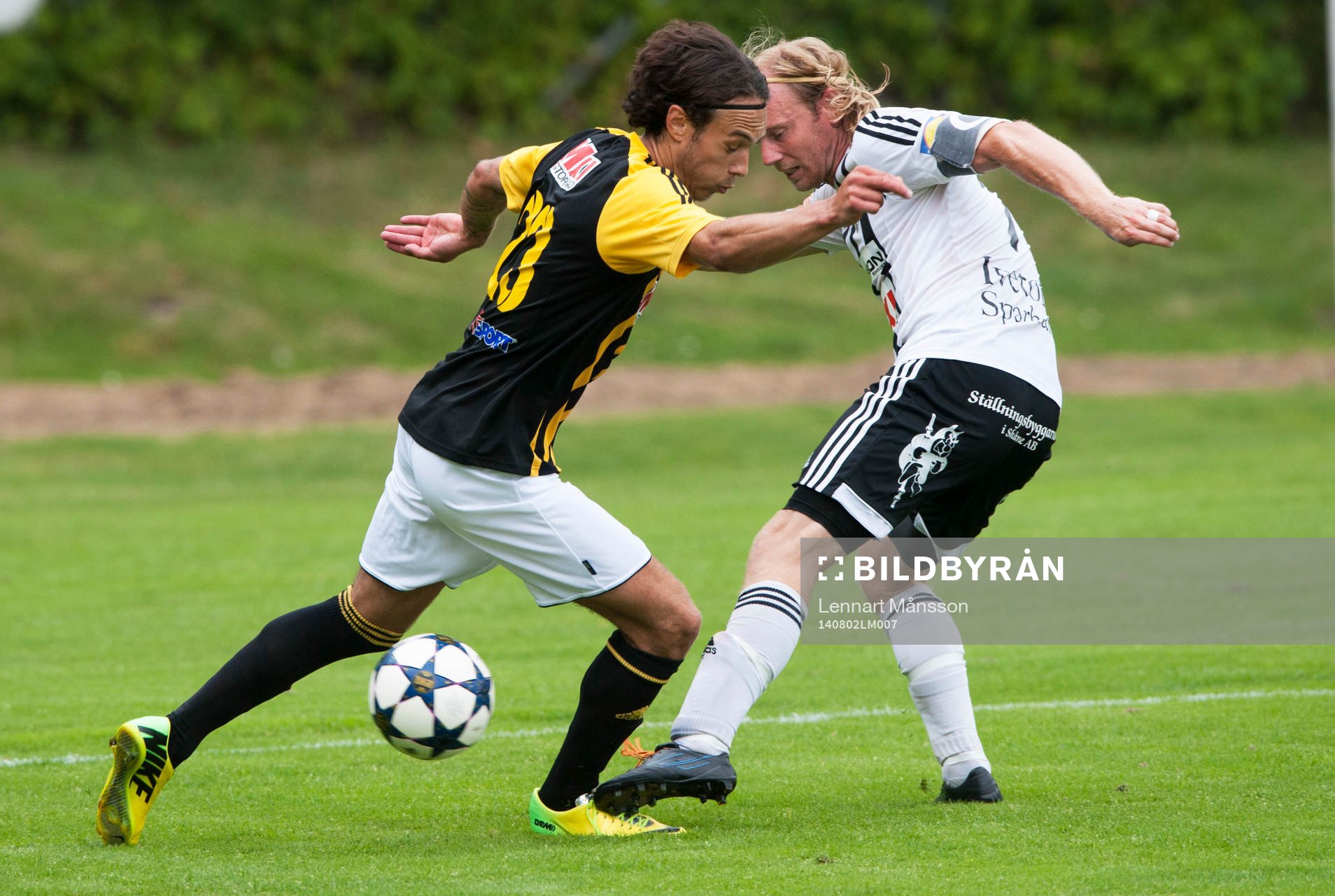 Hässleholms Karim Al-Asi i matchen i division 3 mellan