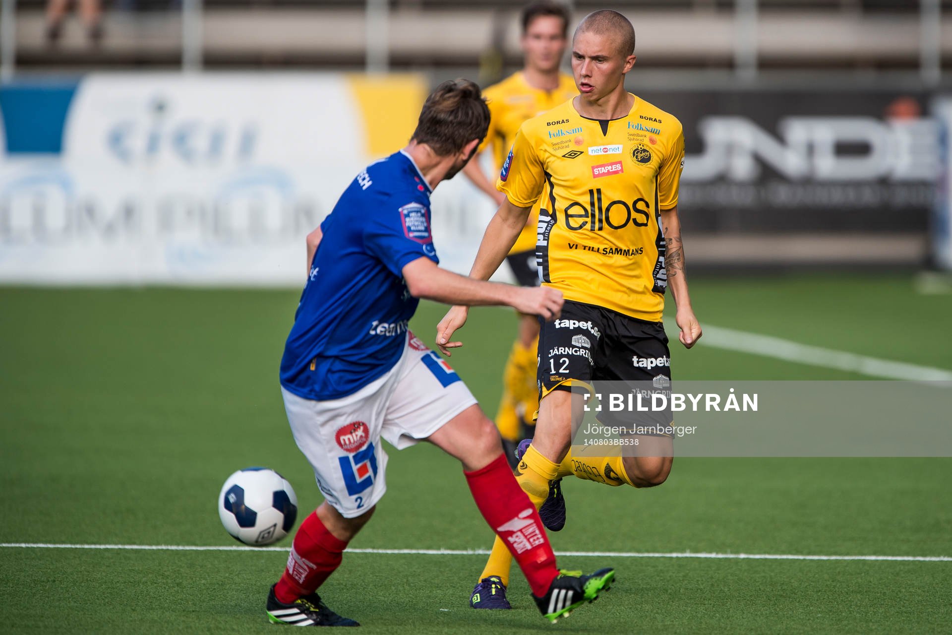 under fotbollsmatchen i Allsvenskan mellan Elfsborg