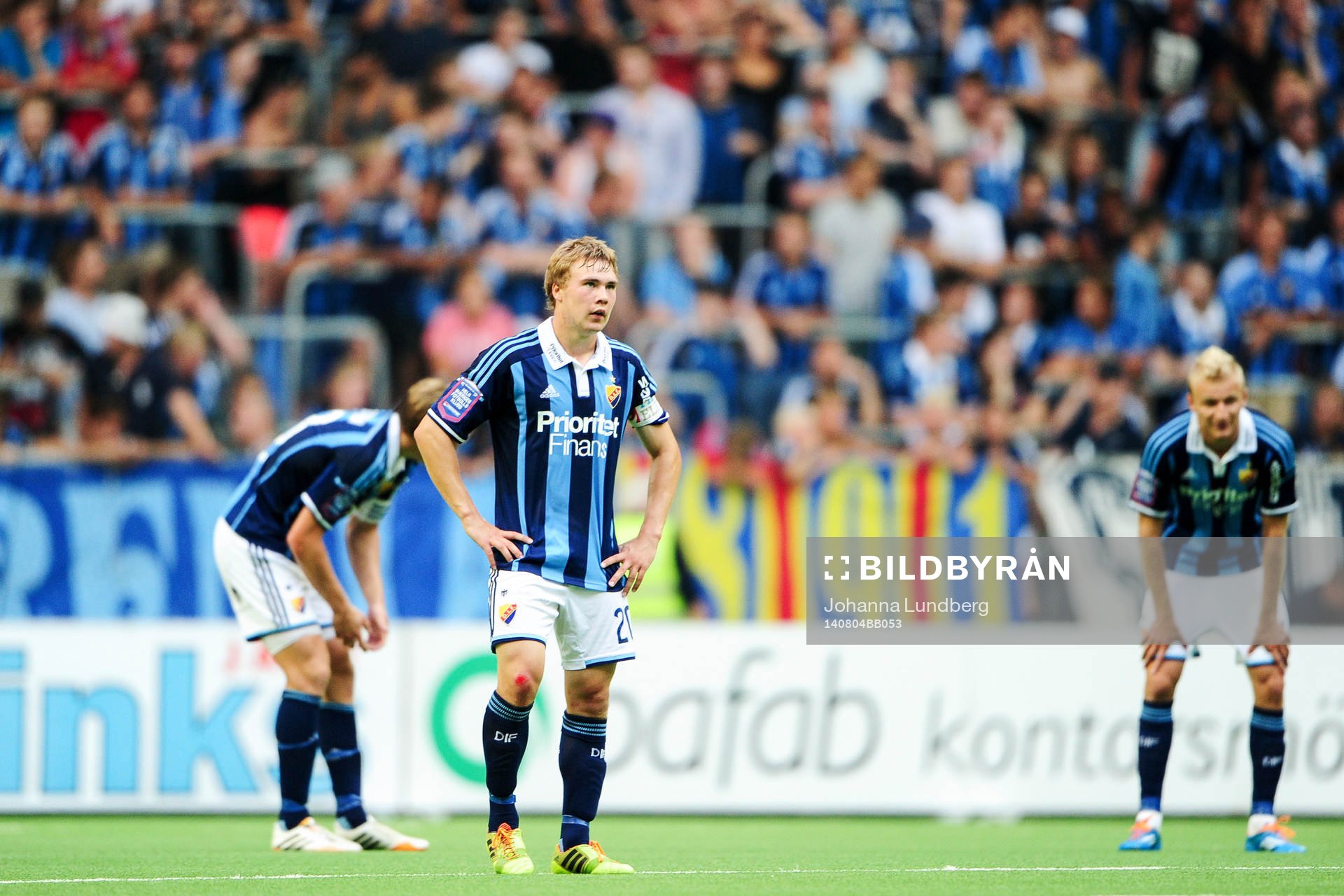 Djurgårdens Simon Tibbling deppar