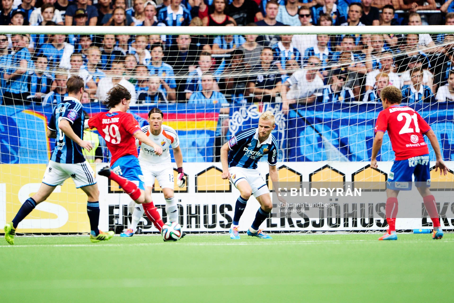 Helsingborgs Darijan Bojanic gör 1-1