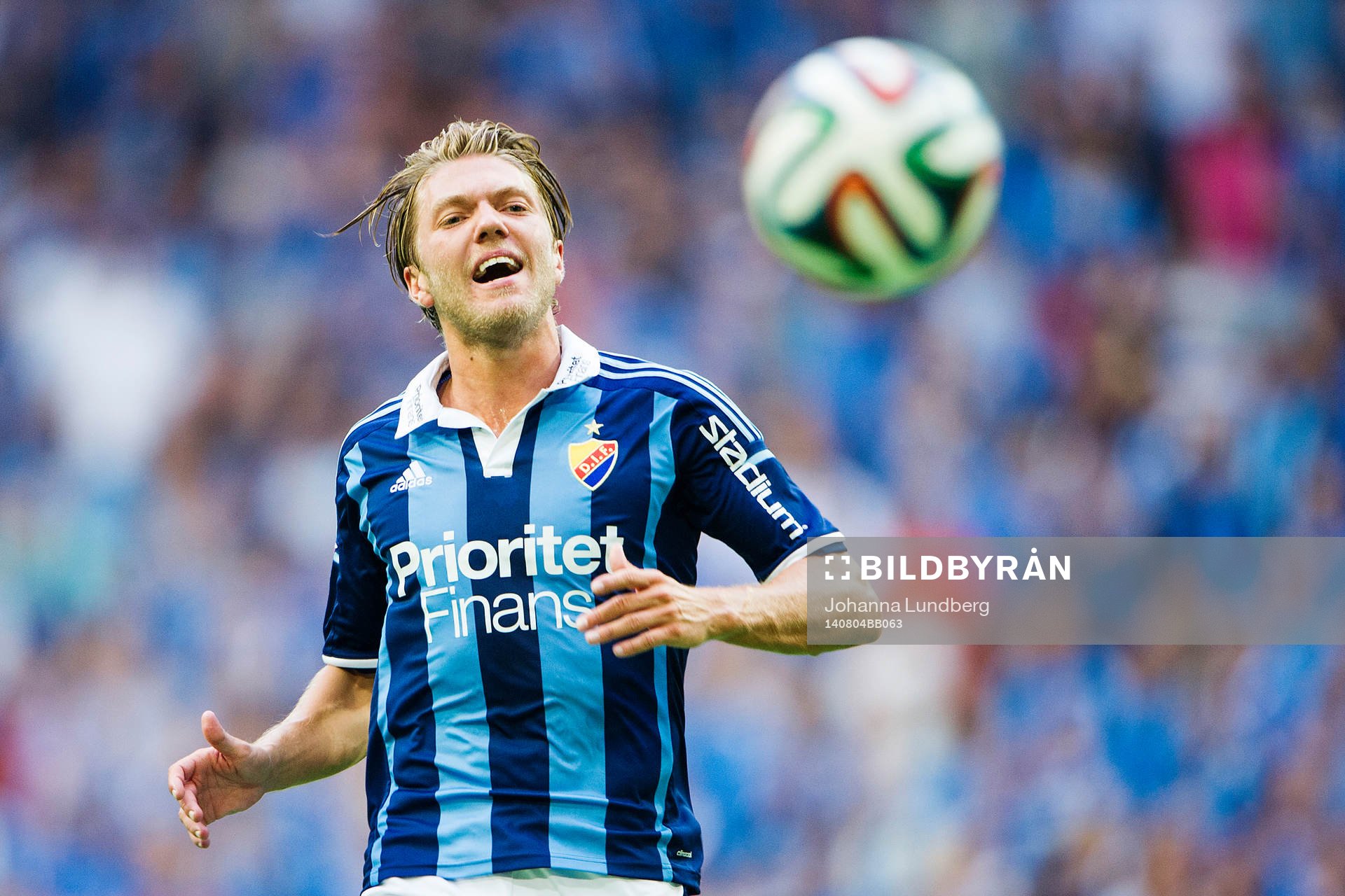 Djurgårdens Martin Broberg deppar