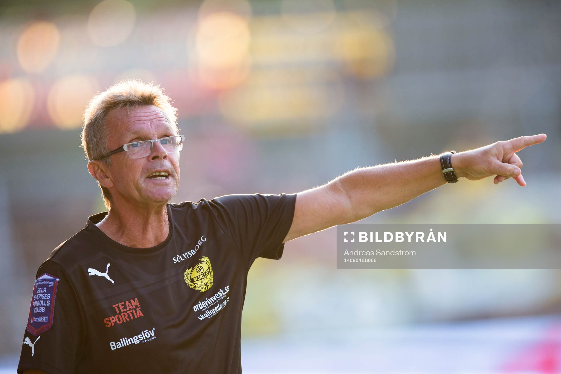 Mjällbys tränare Anders Linderoth