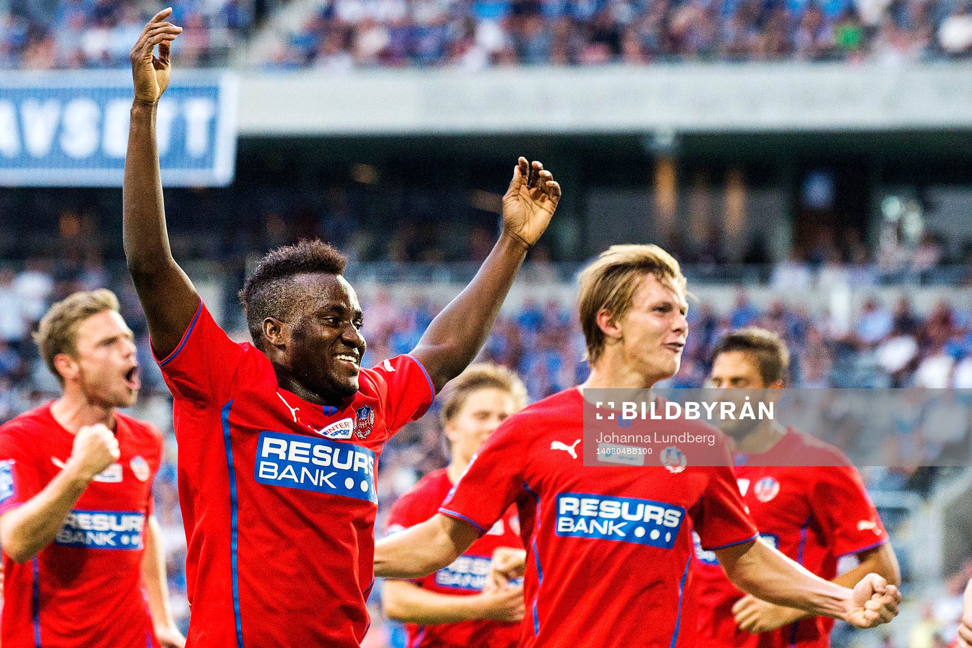 under fotbollsmatchen i Allsvenskan mellan Djurgården och