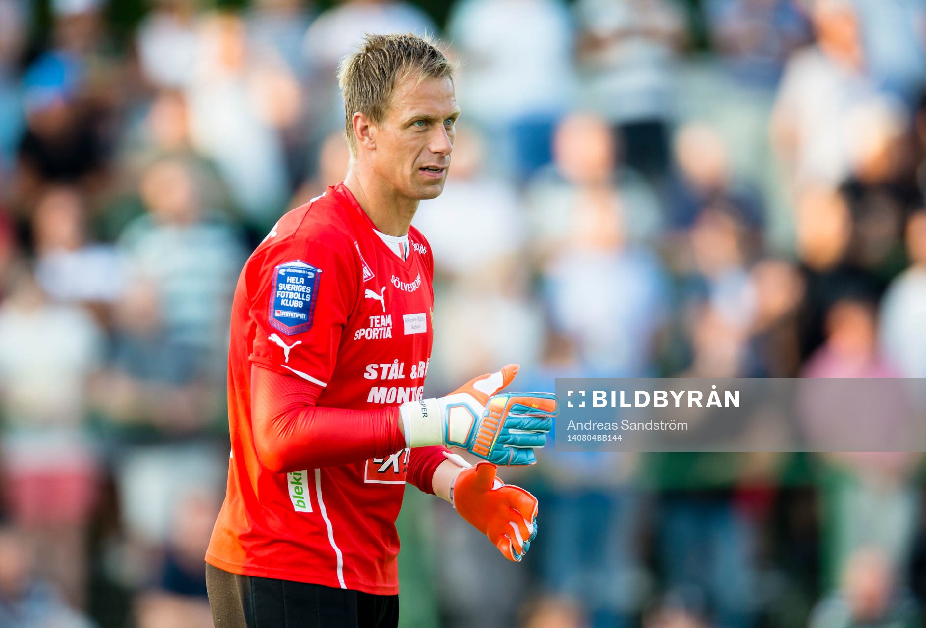 Mjällbys målvakt Mattias Asper