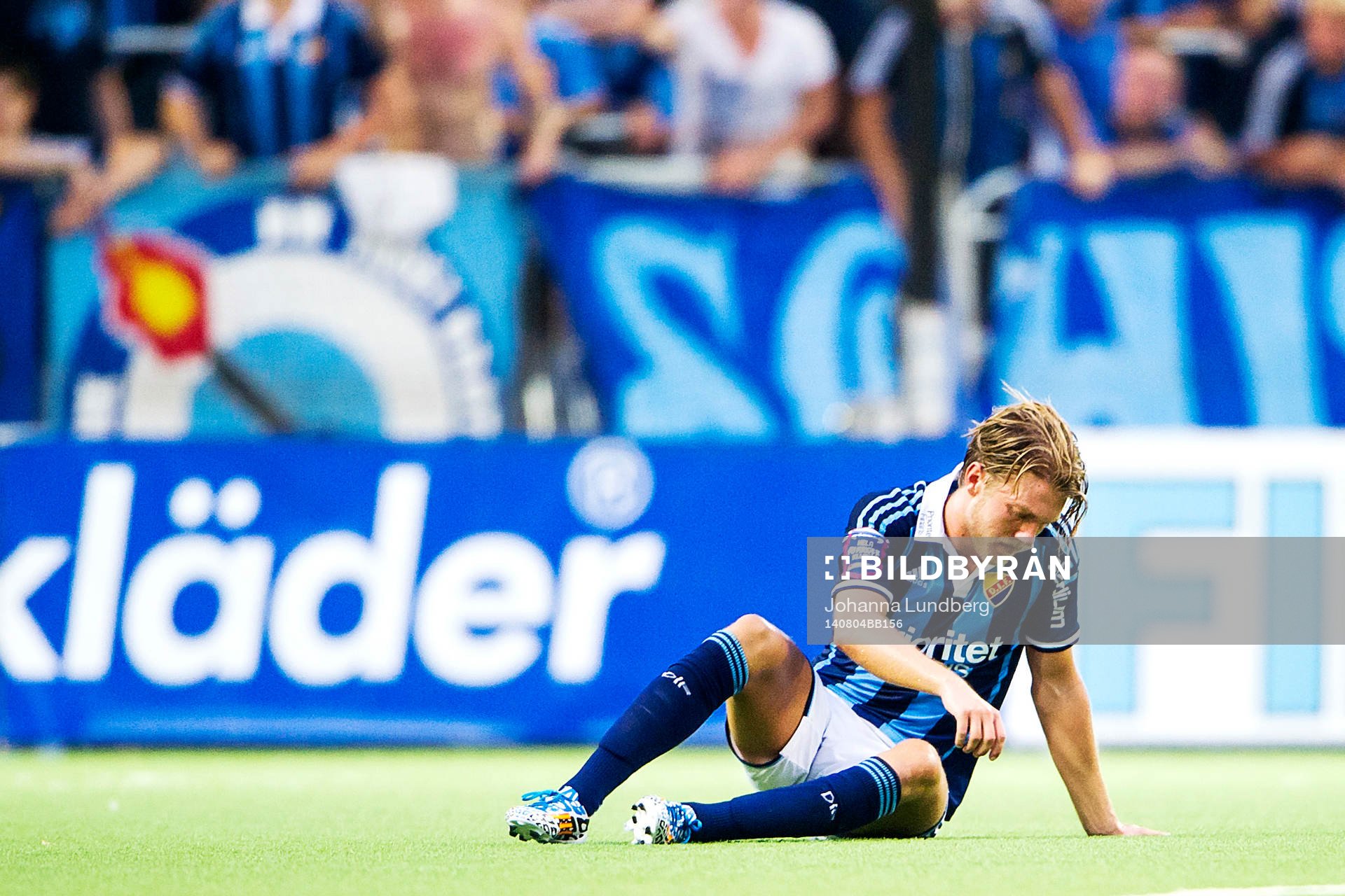 Djurgårdens Martin Broberg deppar