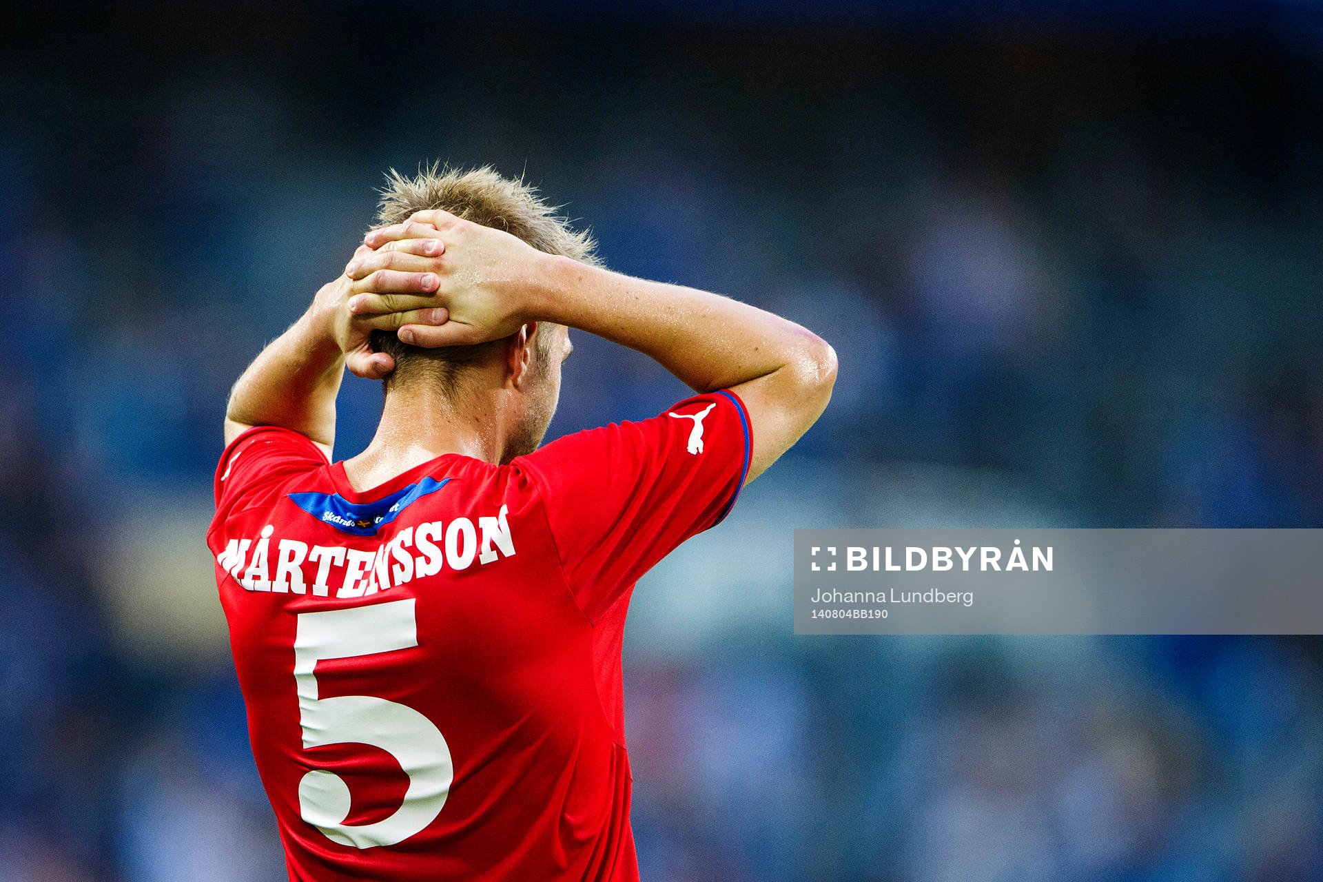 Helsingborgs Johan Mårtensson deppar