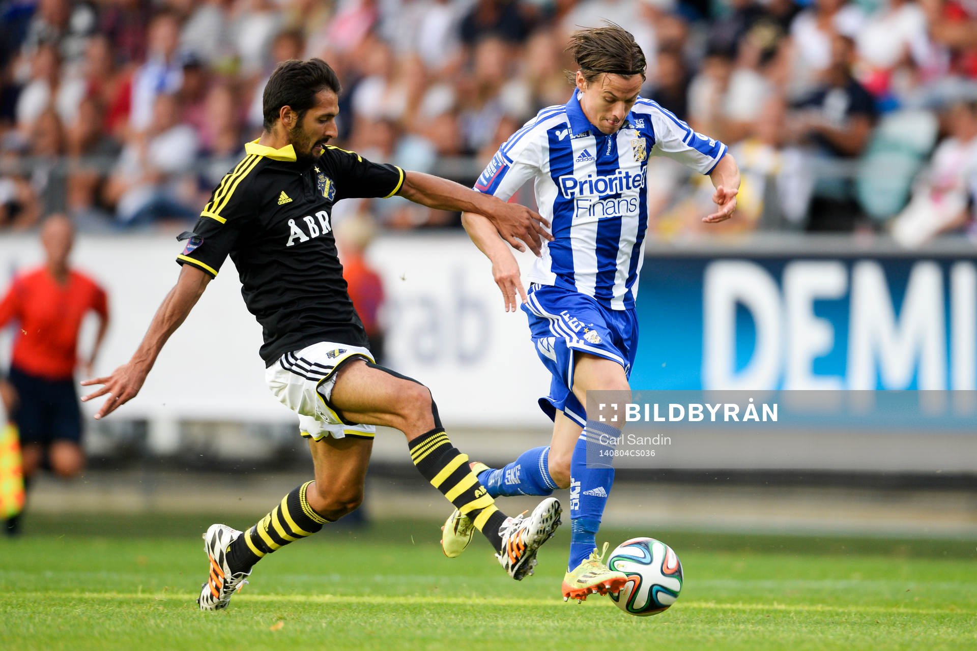 s Celso Borges och IFK Göteborgs Lasse Vibe