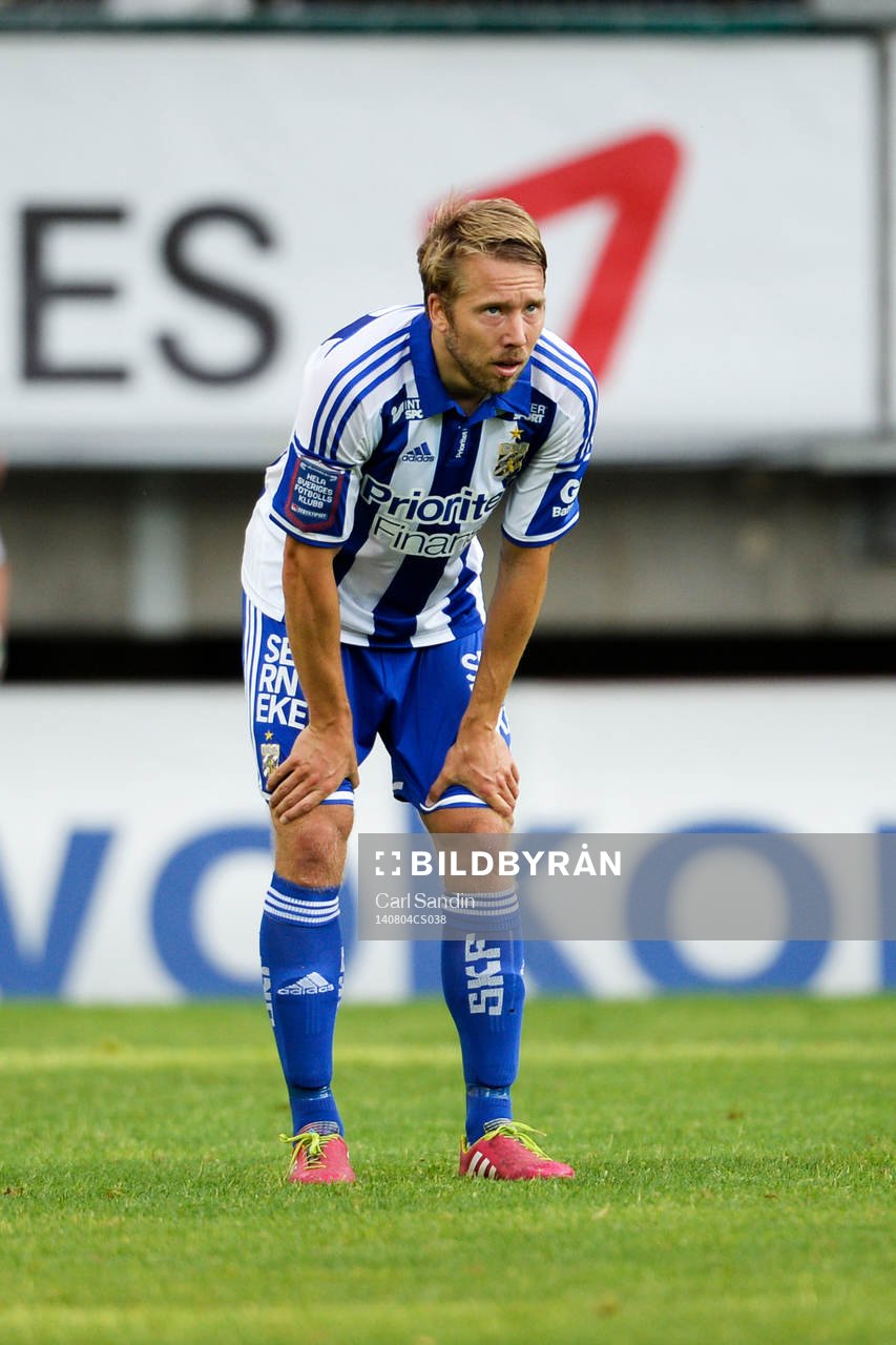 IFK Göteborgs Adam Johansson deppar