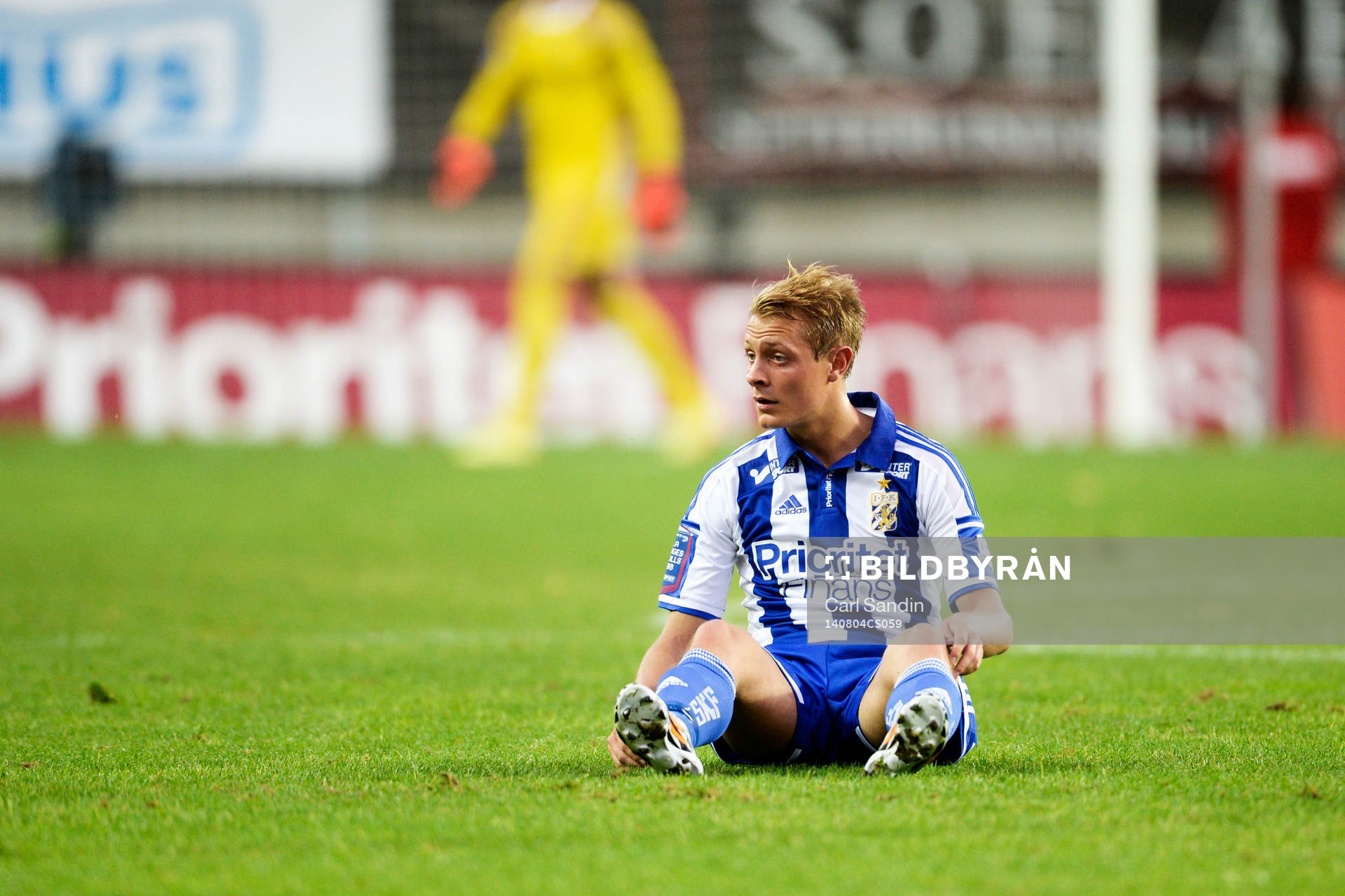 IFK Göteborgs Joel Allansson deppar