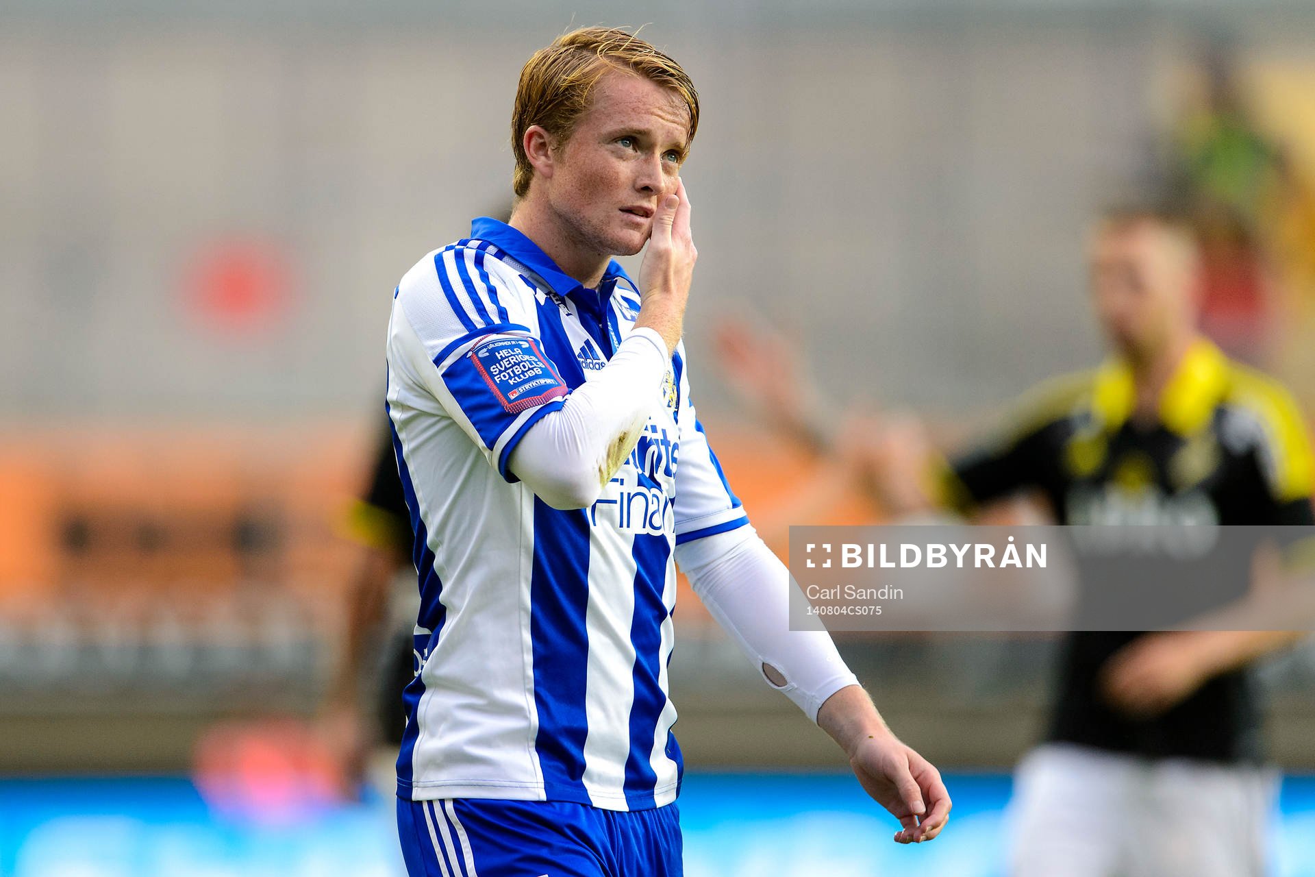 IFK Göteborgs Sam Larsson deppar