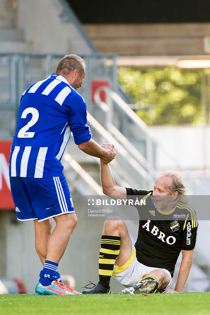 Stefan Landberg, IFK Göteborg och Nicklas Kindvall, AIK