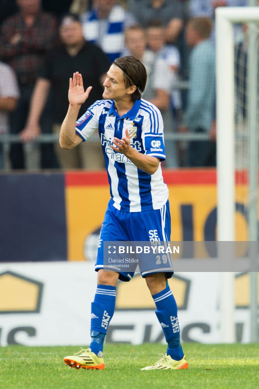 IFK Göteborgs Lasse Vibe deppar
