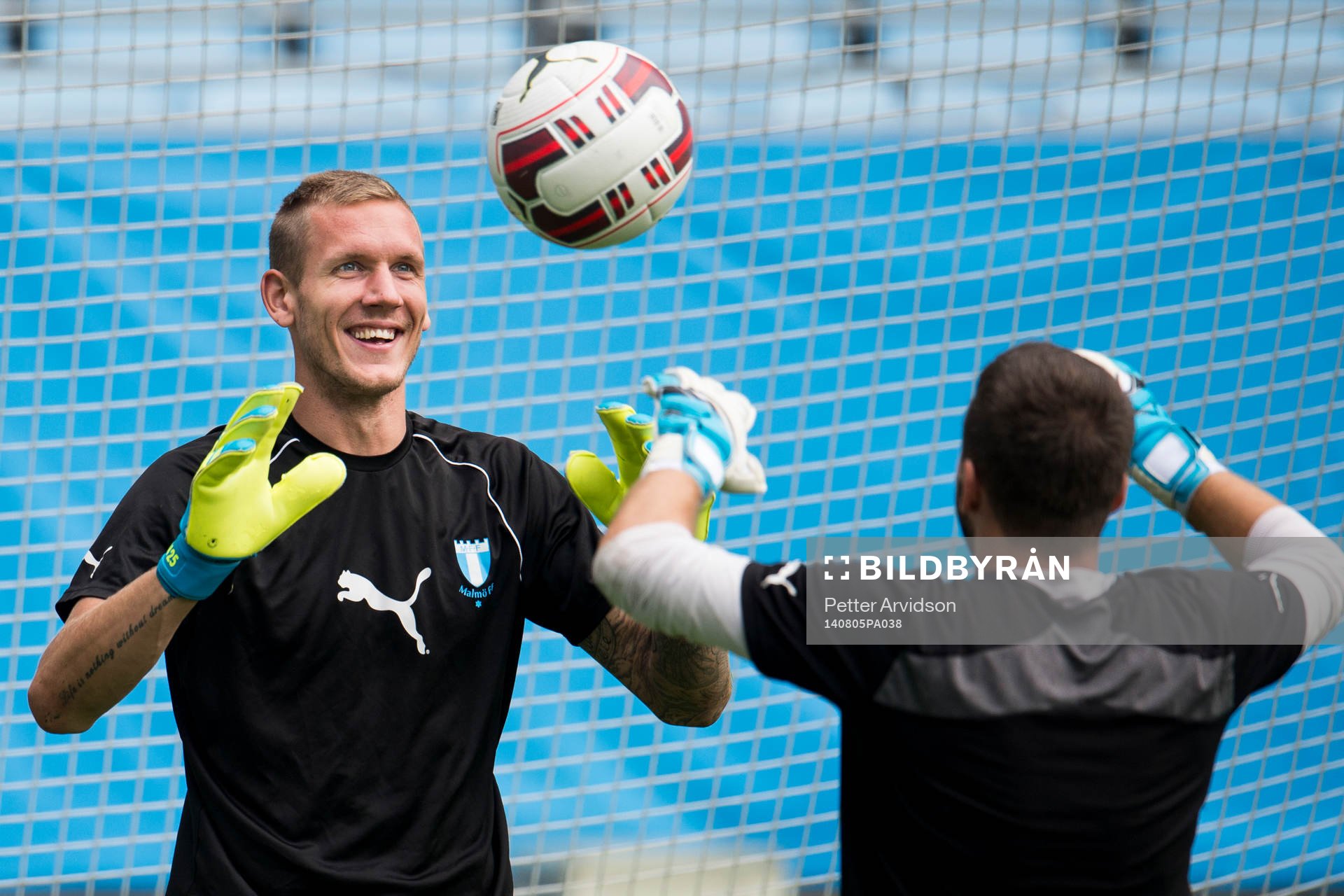 Malmö FFs målvakt Robin Olsen