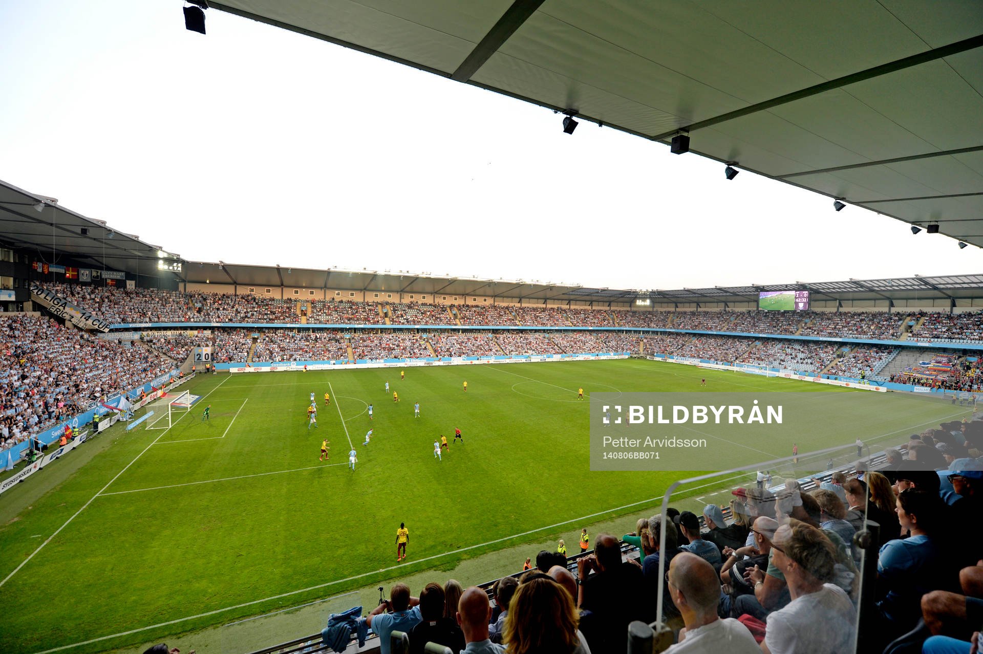 Översiktsbild över Swedbank Stadion