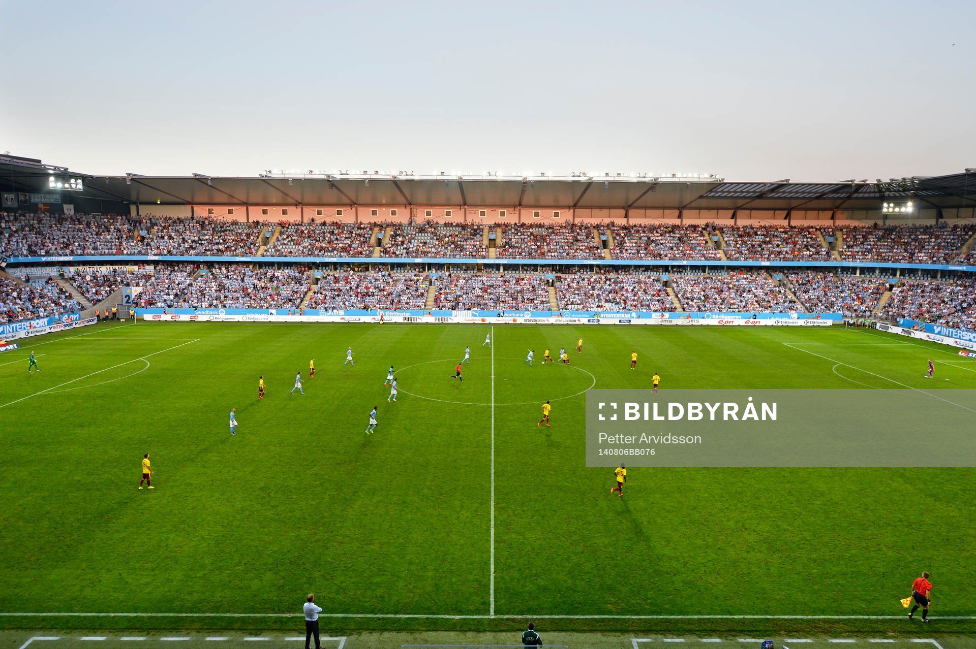 Översiktsbild över Swedbank Stadion