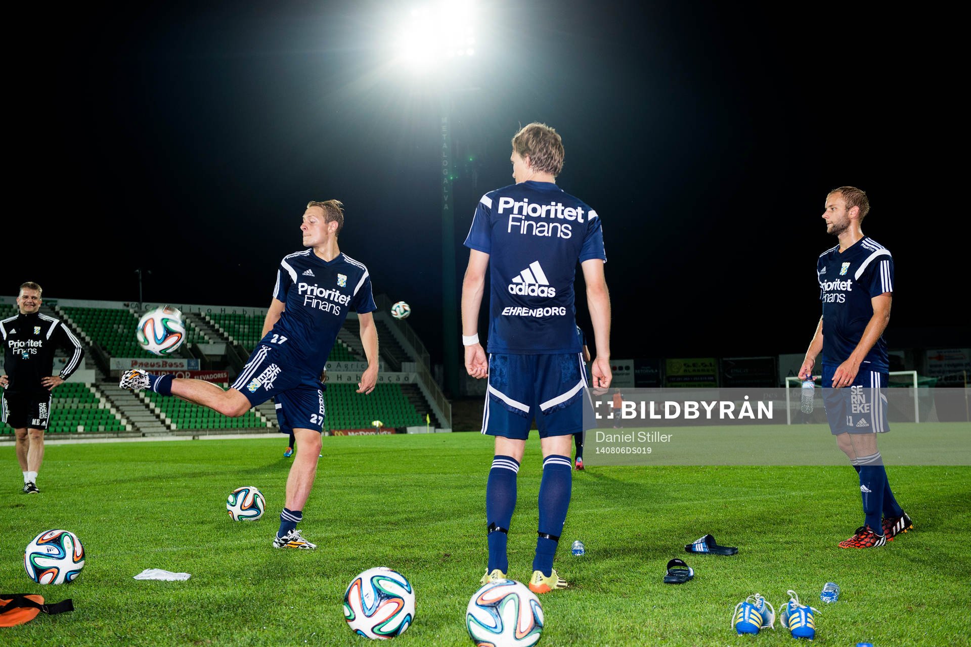 IFK Göteborgs Joel Allansson, Ludwig Augustinsson och