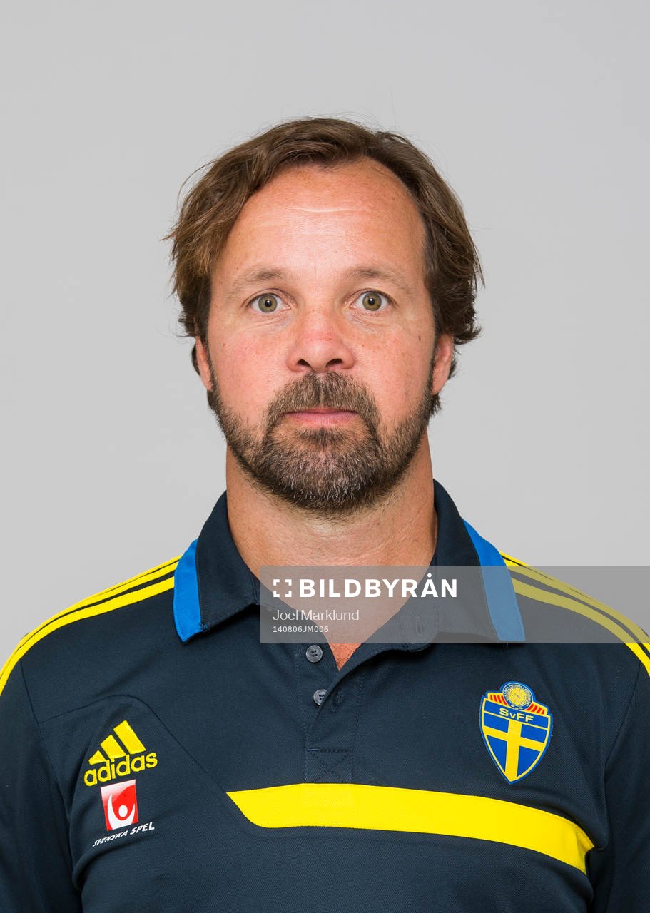 Jonas Liw, spelarutbildare för F15/99-landslaget i fotboll