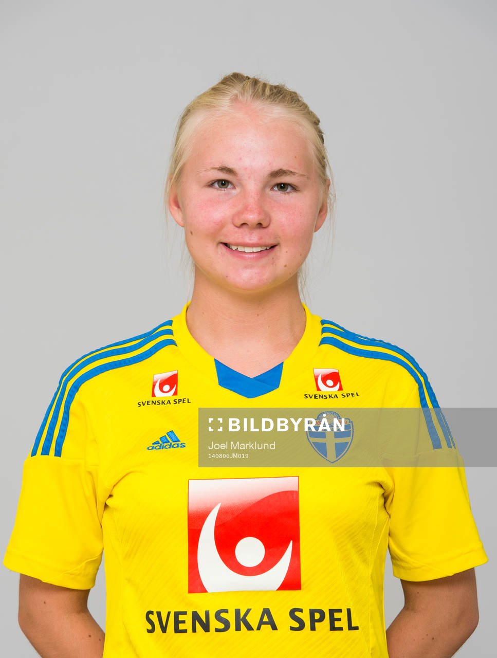 Agnes Lejon, spelare i F15/99-landslaget i fotboll