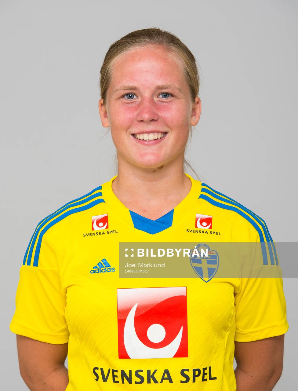 Vilma Rydell, spelare i F15/99-landslaget i fotboll