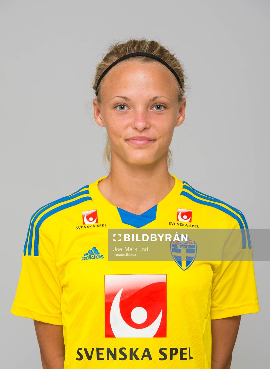 Maja Henriksson, spelare i F15/99-landslaget i fotboll