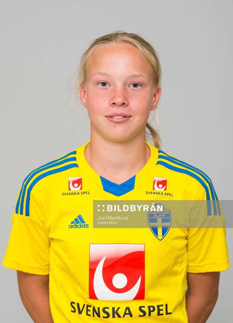 Izabell Rydell, spelare i F15/99-landslaget i fotboll