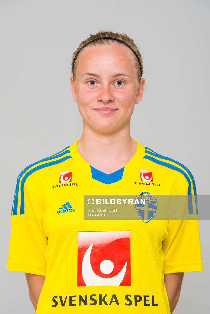 Jenny Stadin, spelare i F15/99-landslaget i fotboll