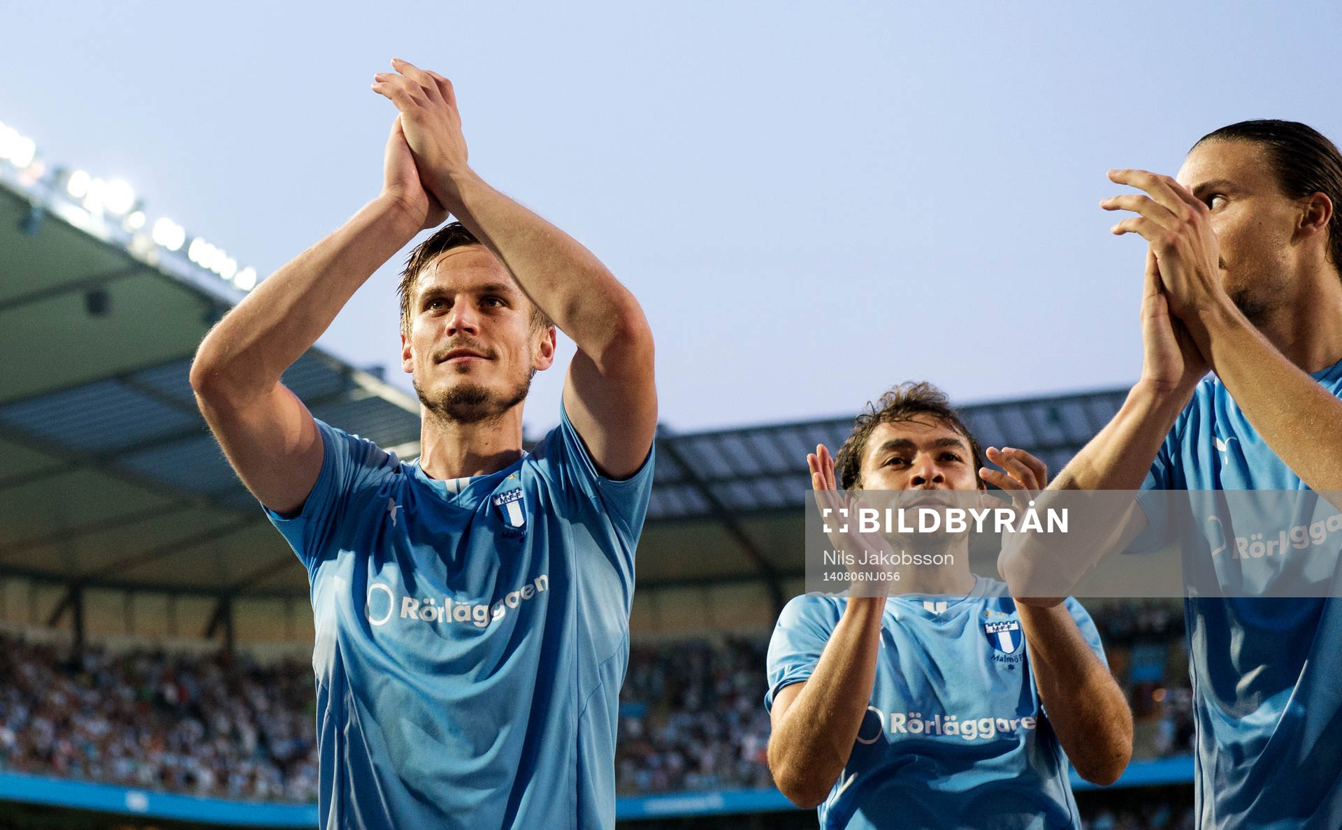 Malmö FFs Markus Rosenberg jublar