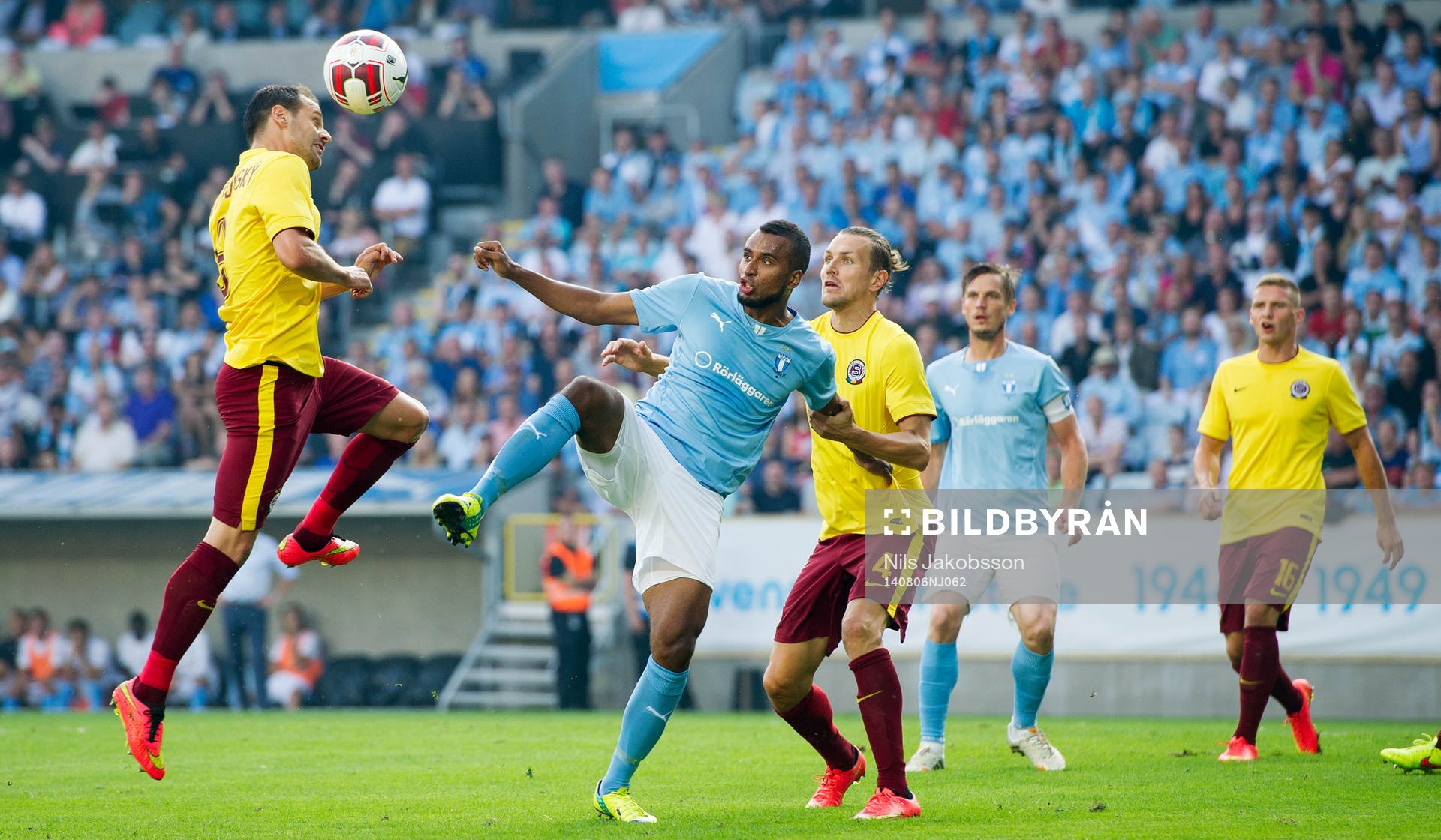 Sparta Prags Bořek Dočkal, Ondřej Švejdík och Malmö