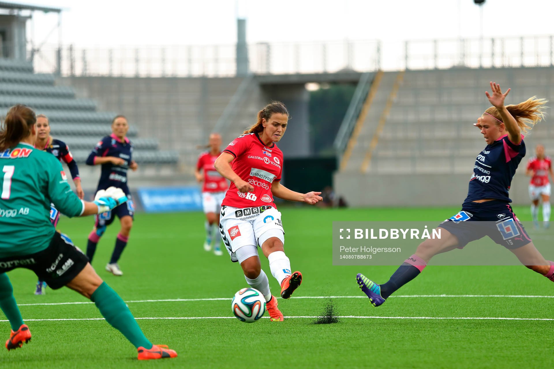 Kristianstads Marija Banusic gör 1-0