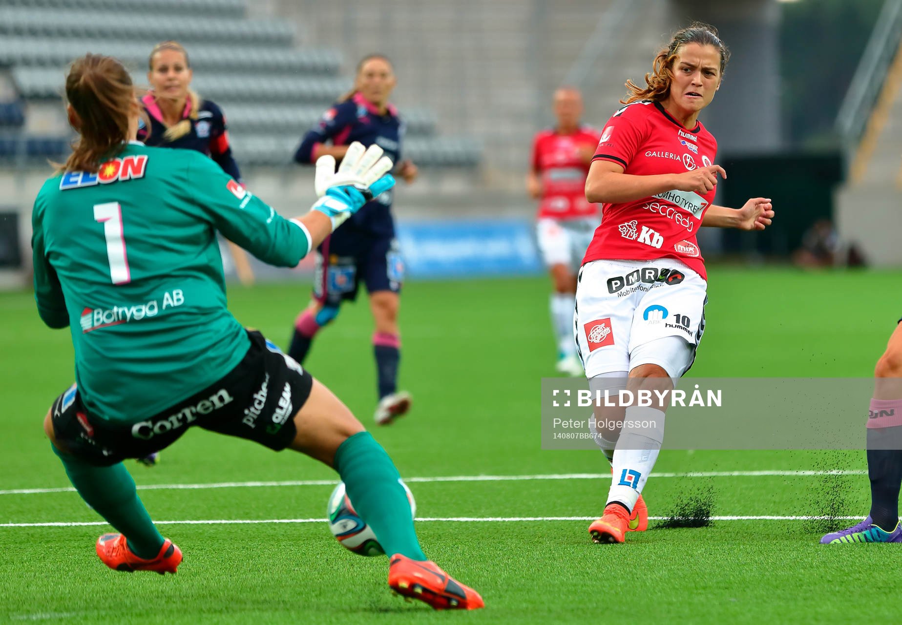 Kristianstads Marija Banusic gör 1-0