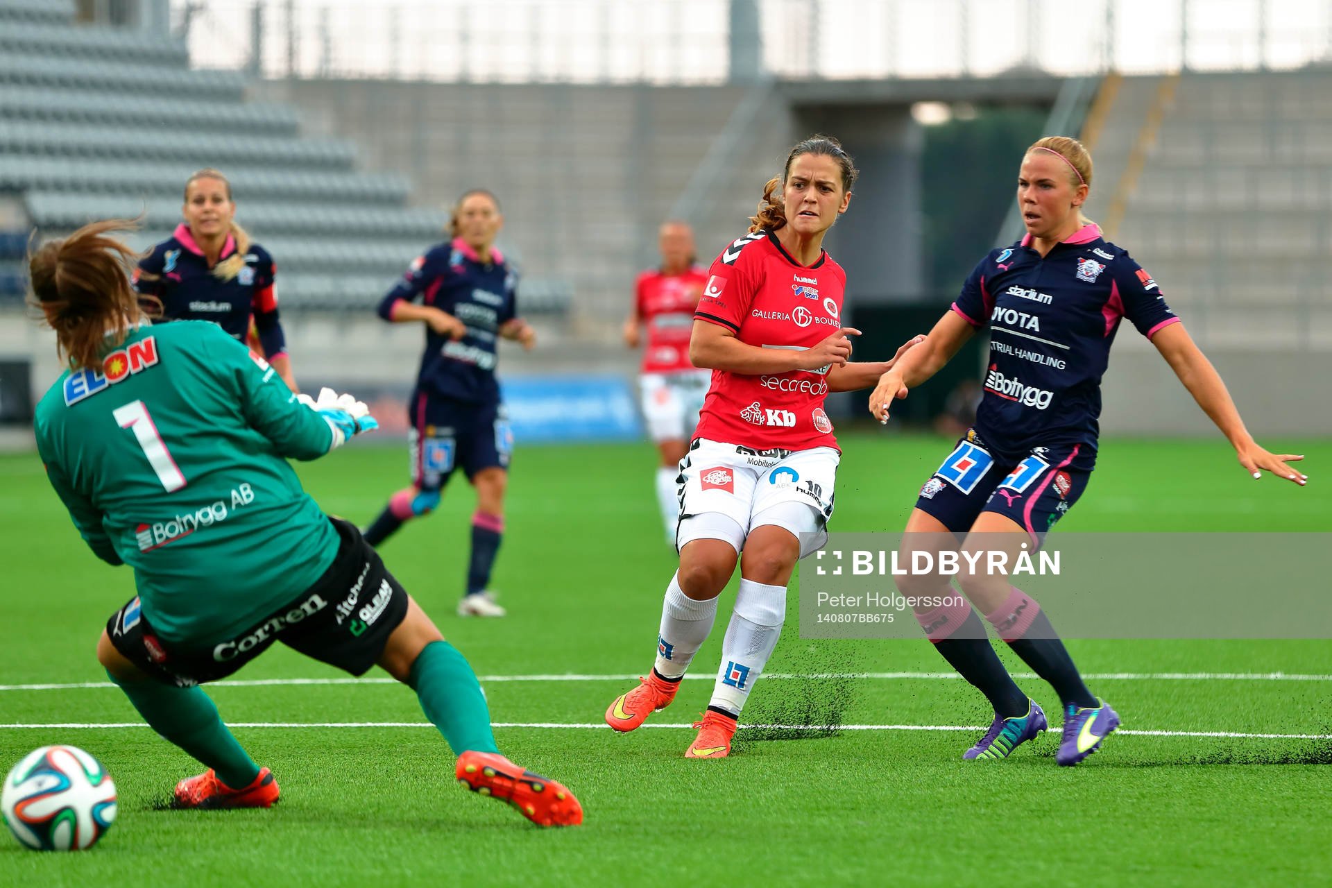 Kristianstads Marija Banusic gör 1-0