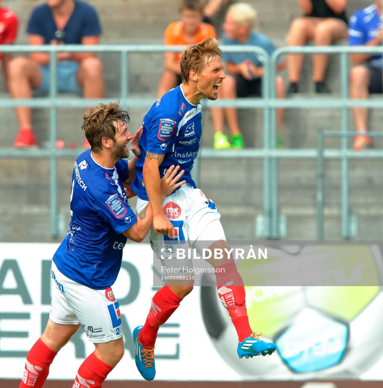 Åtvidabergs Allan Arenfeldt Olesen och Martin Christensen