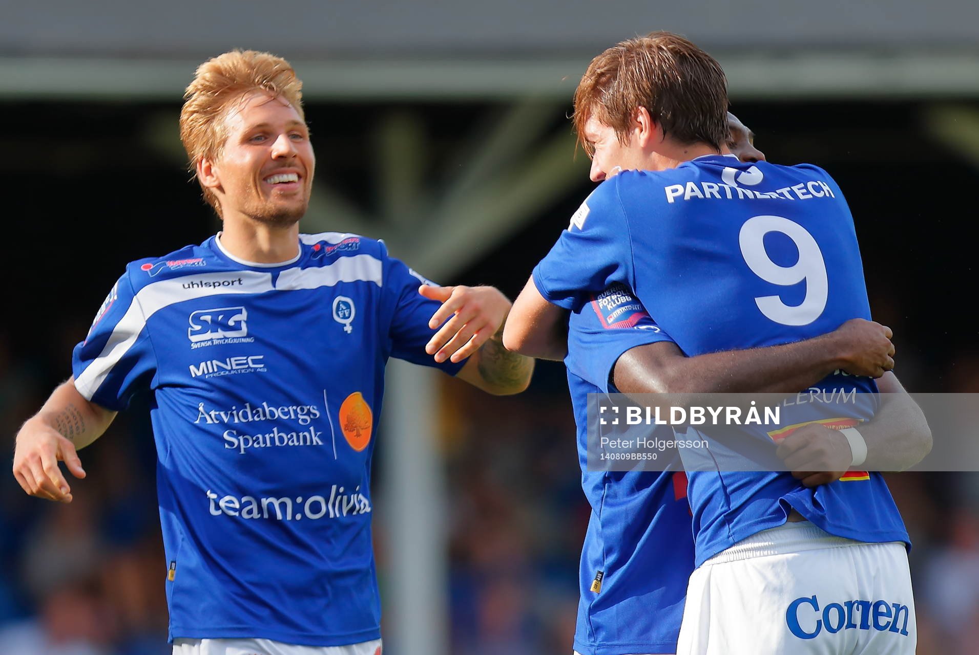 Åtvidabergs Martin Christensen, Victor Sköld och John