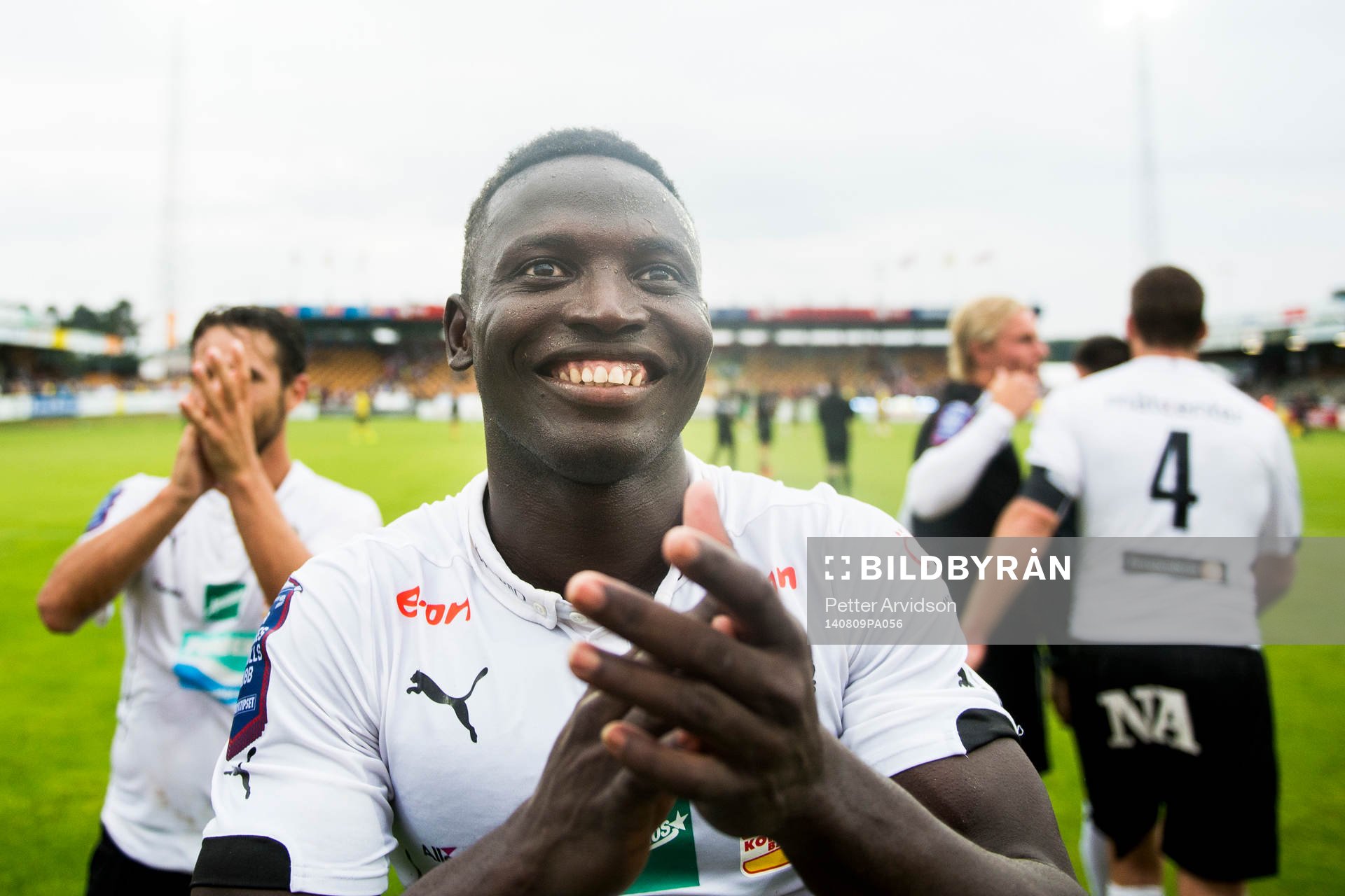 Örebros Alhassan Kamara gjorde matchens enda mål och
