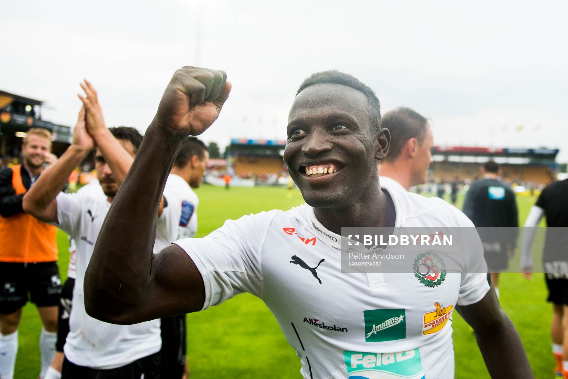 Örebros Alhassan Kamara gjorde matchens enda mål och