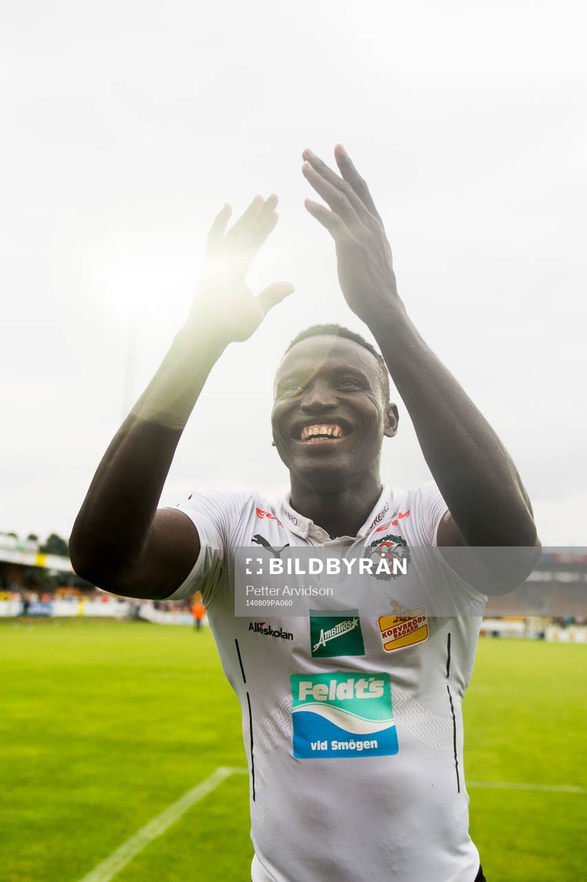 Örebros Alhassan Kamara gjorde matchens enda mål och