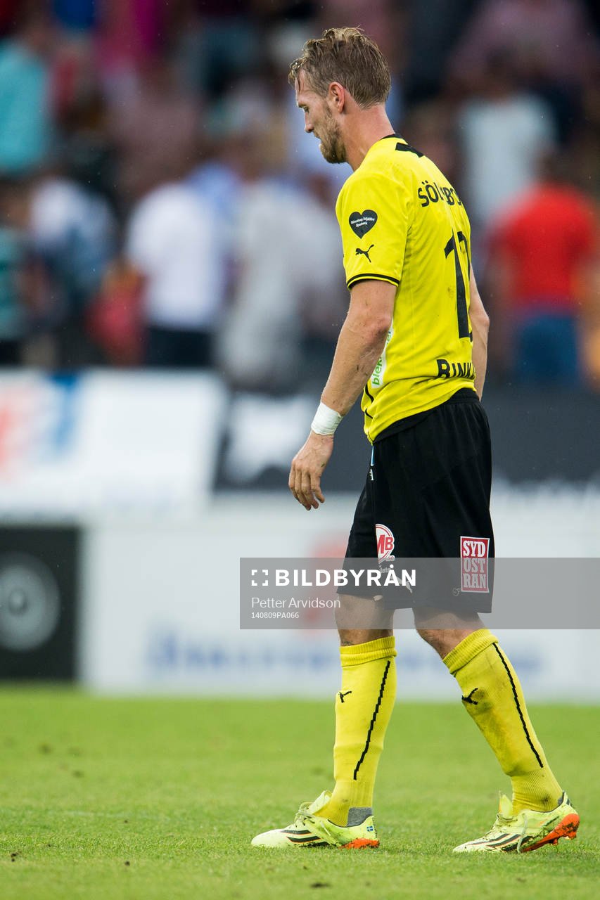 Mjällbys Christian Wilhelmsson deppar