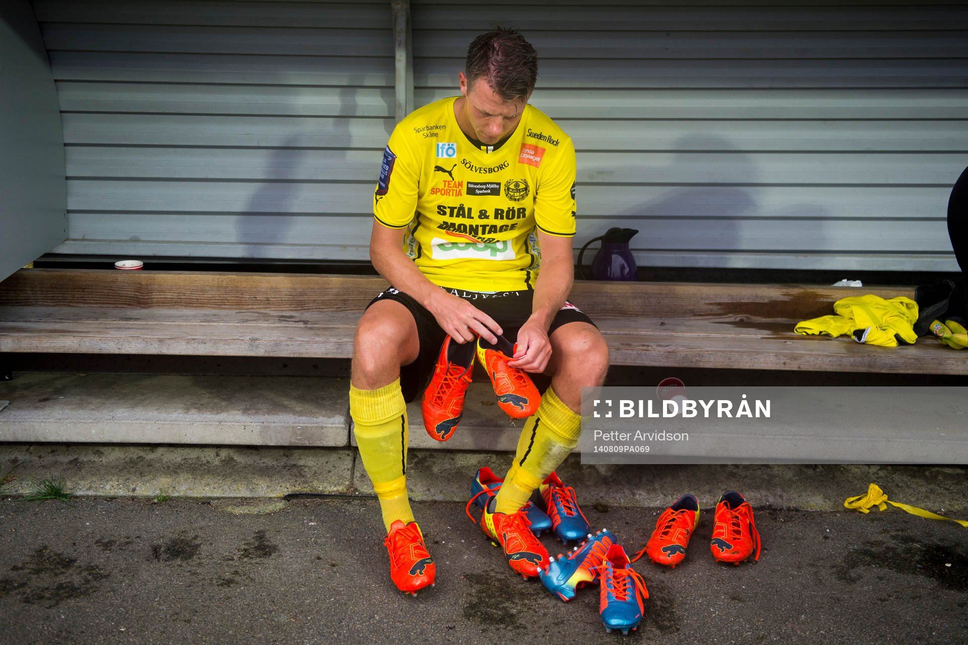 Mjällbys Daniel Nilsson deppar