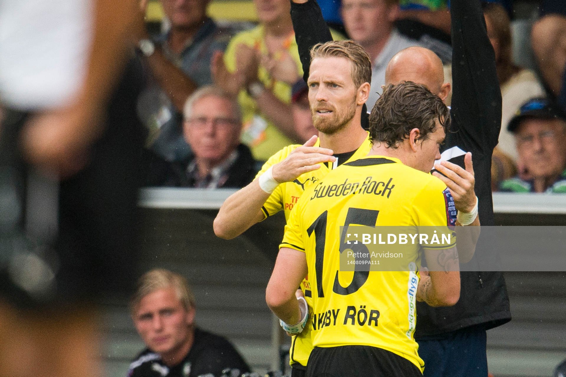 Mjällbys Viktor Nilsson byts ut och in kommer Christian