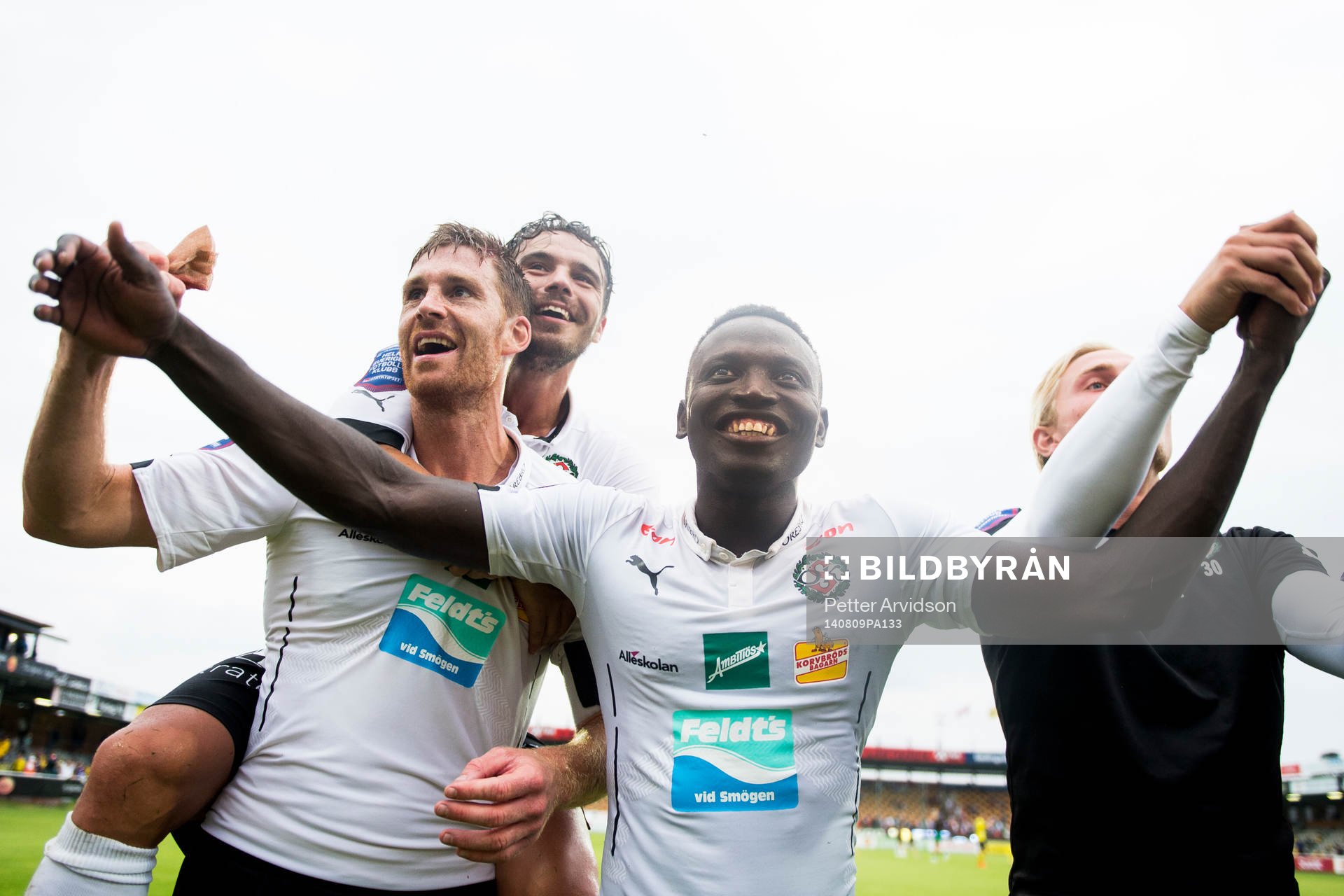 Örebros Alhassan Kamara (m) gjorde matchens enda mål och