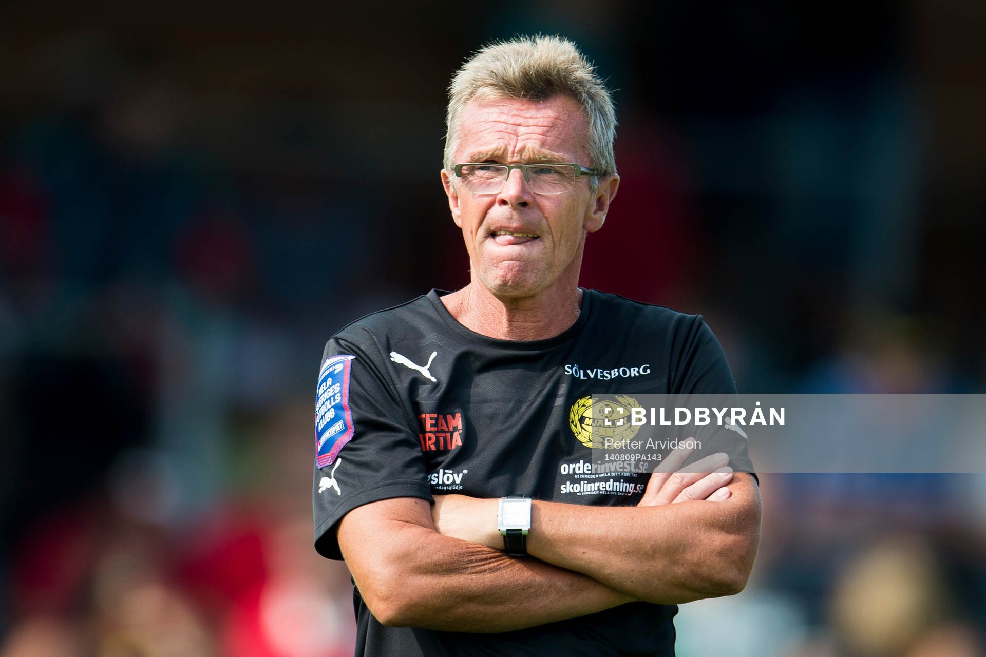 Mjällbys tränare Anders Linderoth