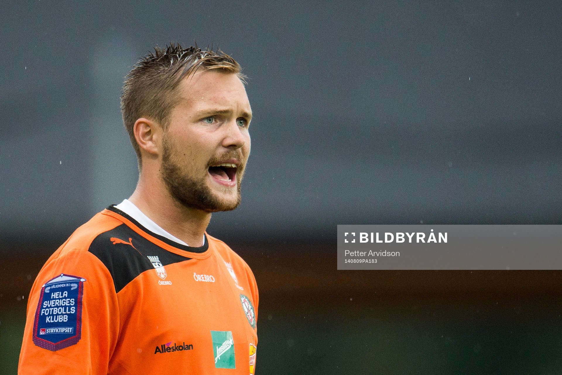 Örebros målvakt Oscar Jansson