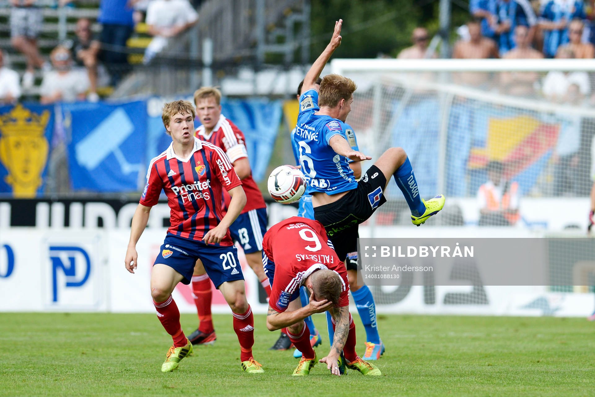 Halmstads Johan Blomberg och Djurgårdens Aleksander